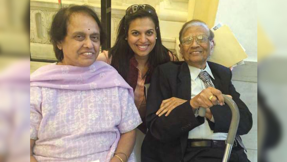 Maheshbhai and Raginibahen with 
Dr. Anju Preet of GIBV