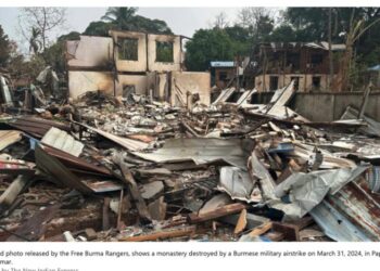 [ Hpi ] Nearly 5,000 Houses of Buddhists, Hindus Gutted in Myanmar as Tensions Simmer
