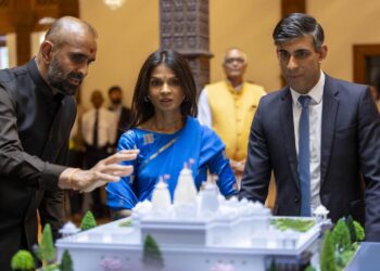 [ Times Series ] Sunak visit to Neasden Shri Swaminarayan Hindu temple