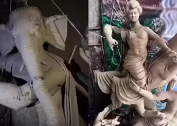 [ Wion ] At least 8 Hindu idols vandalised by miscreants in Bangladesh’s Faridpur temple