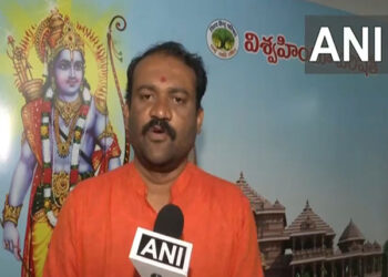 [ ANI ] “Person who vandalised temple a terrorist”: VHP State Chief Bala swamy on attack on Hindu temples