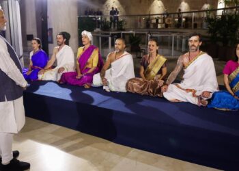 [ TH ] Indian community welcomes Modi with Sanskrit chants in Brazil…