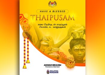 [ Bernama ]Thaipusam: A Symbol Of Perseverance, Unity And Sacrifice – PM Anwar