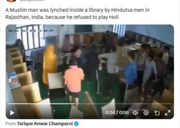 [ News Checker ] Muslim Man Killed By Hindus In Rajasthan For Not Playing Holi? No, Video Shared With False Claim