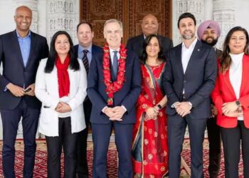 Canada’s PM Carney celebrates Ram Navami at Toronto temple