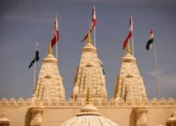 Hindu temple targeted in Australia; abuses written on walls
