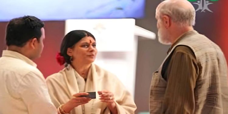 With Yogini Shambhavi & celebrated author Amish Tripathi